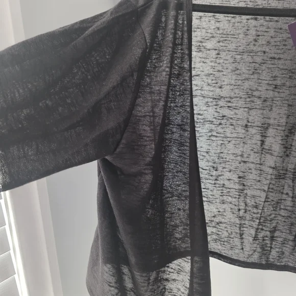 Long Tall Sally Elegant Black The Front Cover Up Xl - Picture 4 of 6